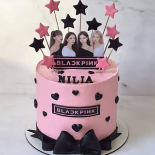 Blackpink Cakes | Order Black Pink Theme Cakes Online