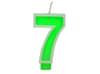 Number Seven Candle