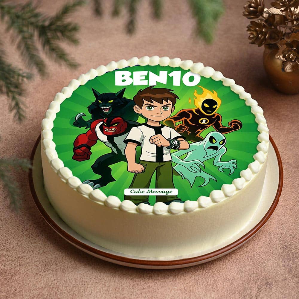 Ben Ten Adventure Cake