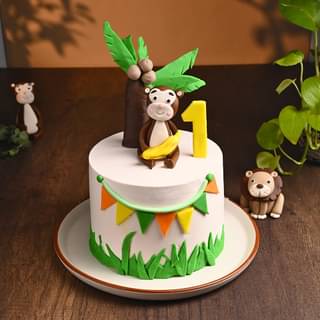 Monkey Mischief Cake Online