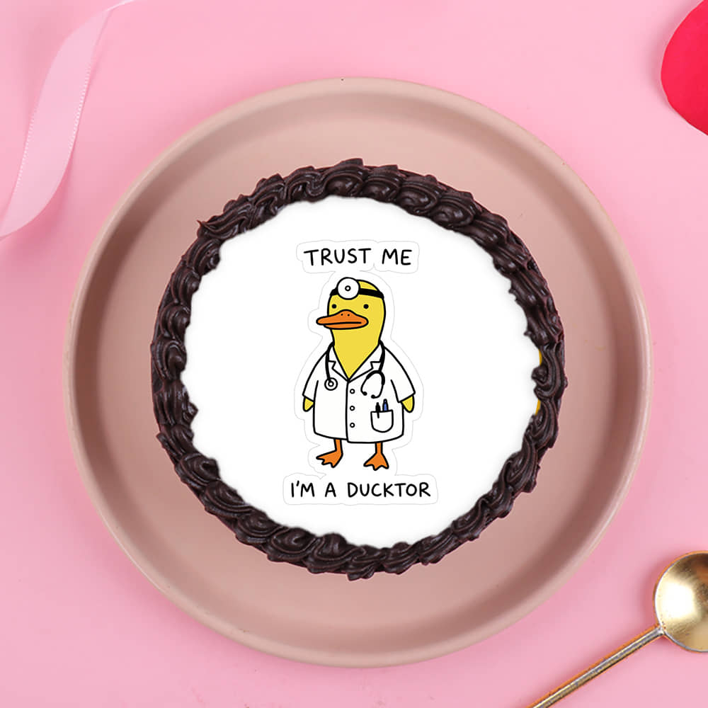 Quircky Ducktor Bento Cake
