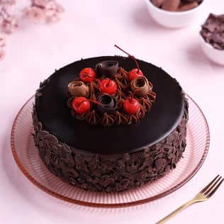 Glazed German Black Forest Cake German Black Forest Cake