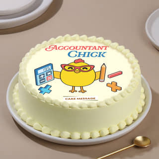 Accountant Chick CA Cake Accountant Chick CA Cake