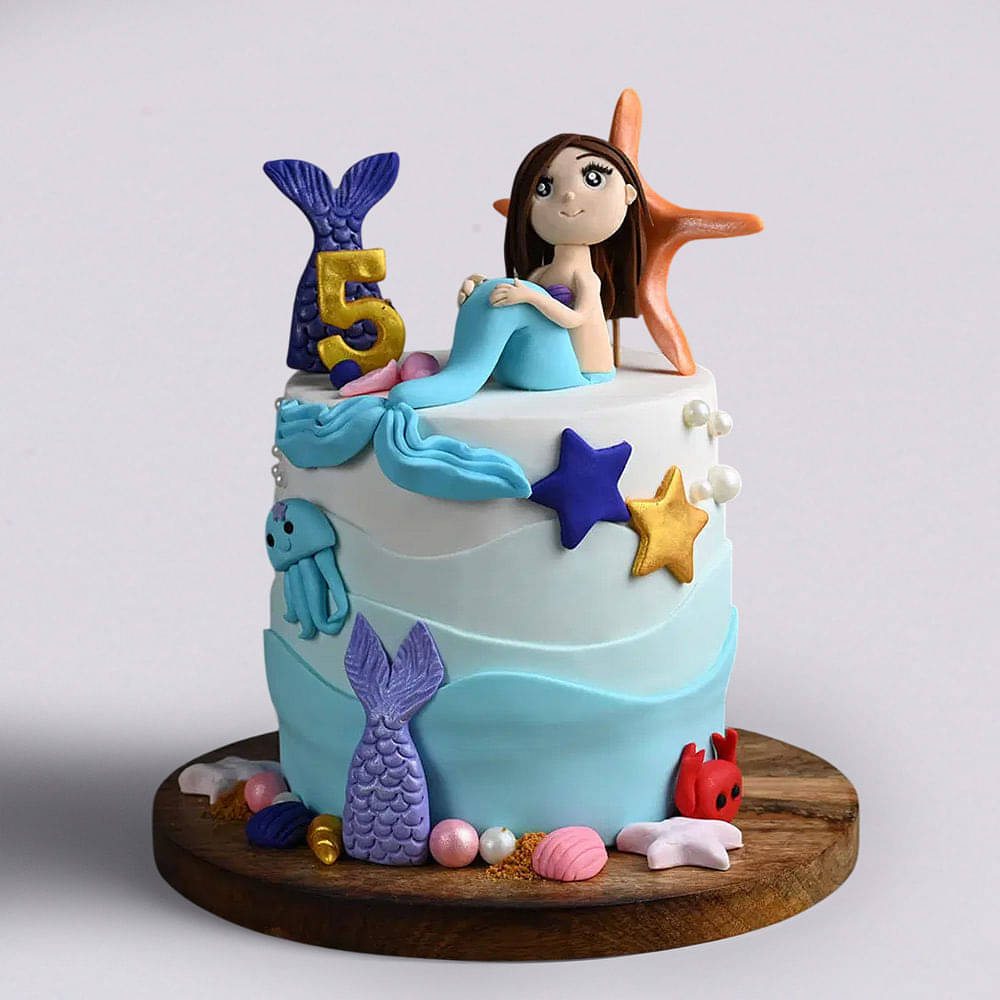 Order Adorable Mermaid Cake Online