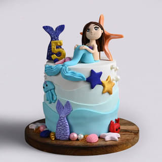 Adorable Mermaid Cake