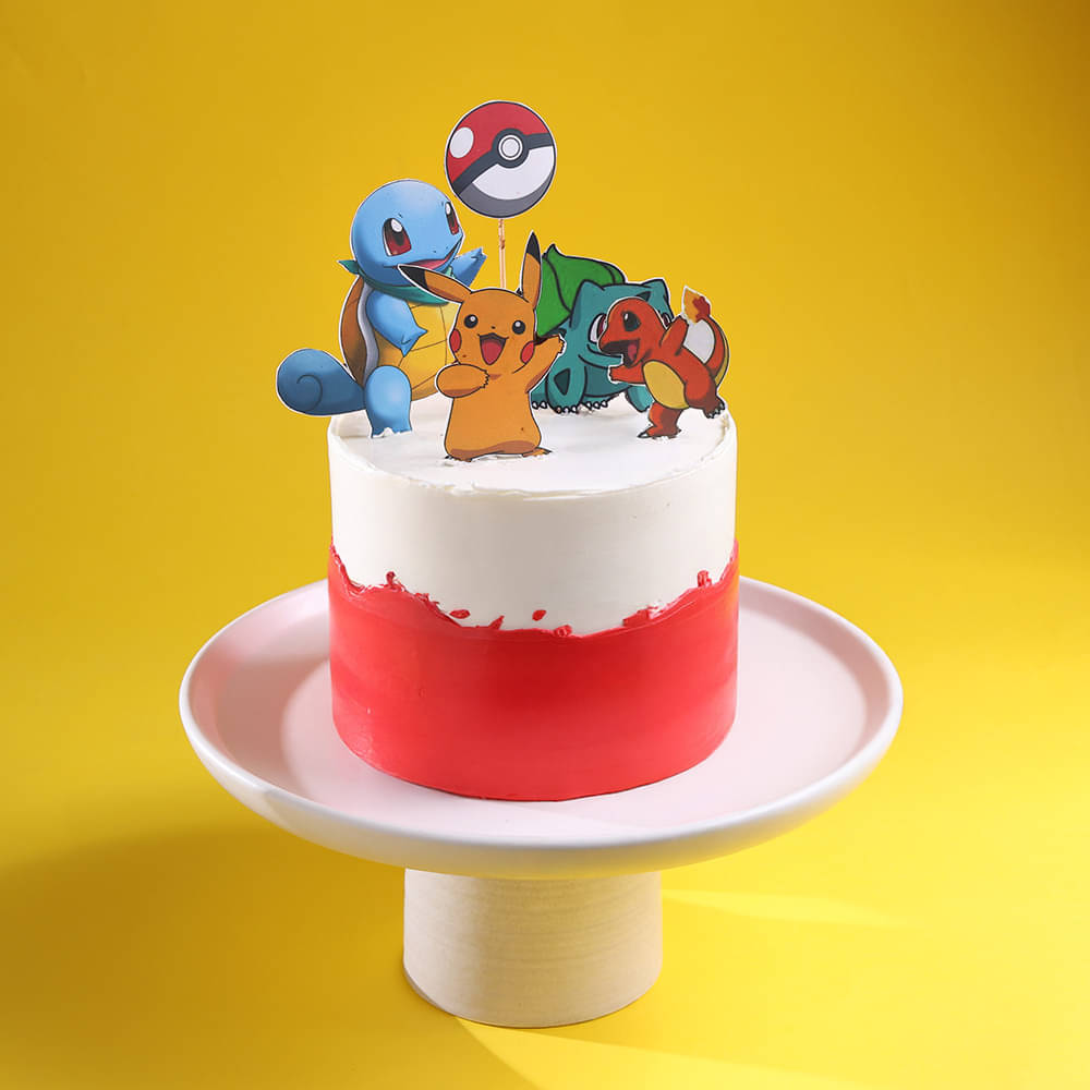 Adventurous Pokemon Theme Cake
