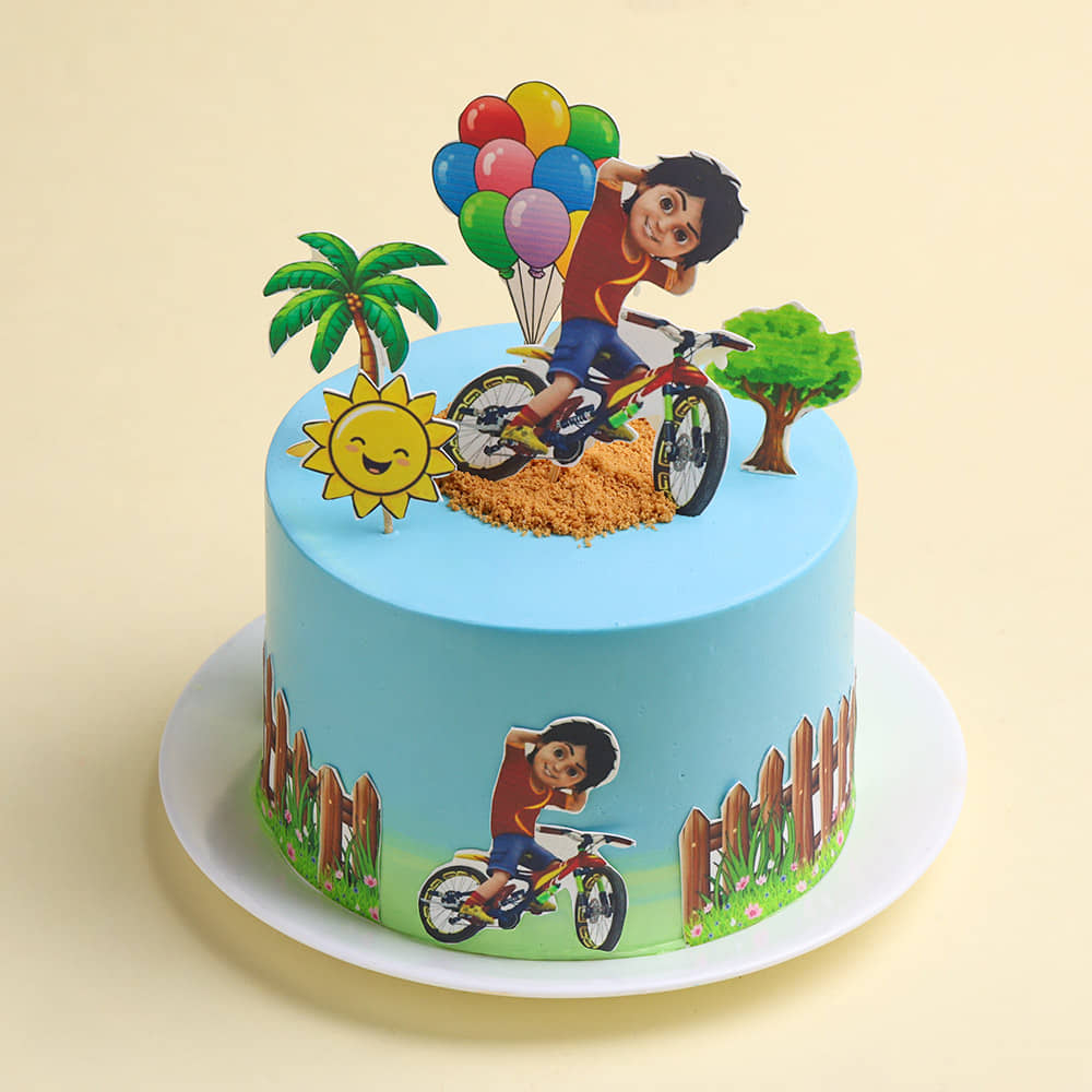 Adventurous Shiva Kids Cake