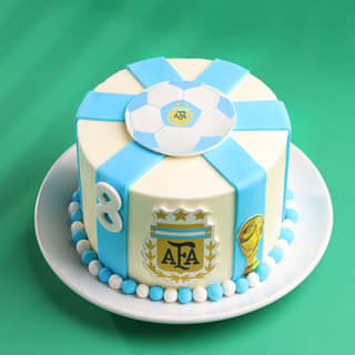 AFA Argentina Football Cake