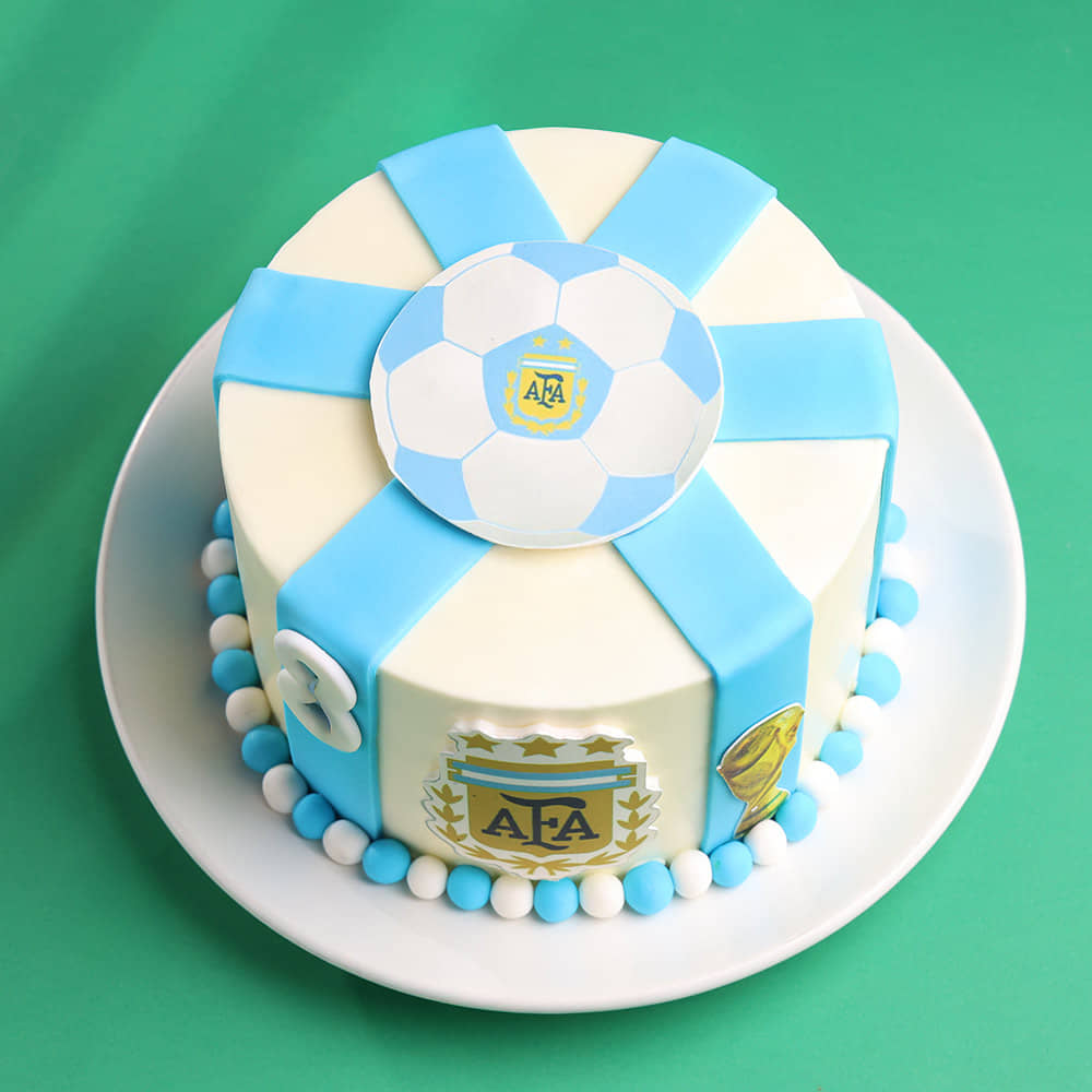 AFA Argentina Football Cake