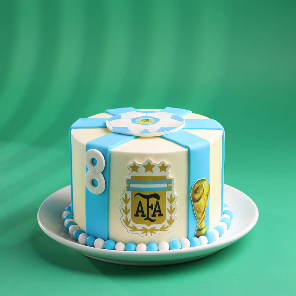 AFA Argentina Football Cake