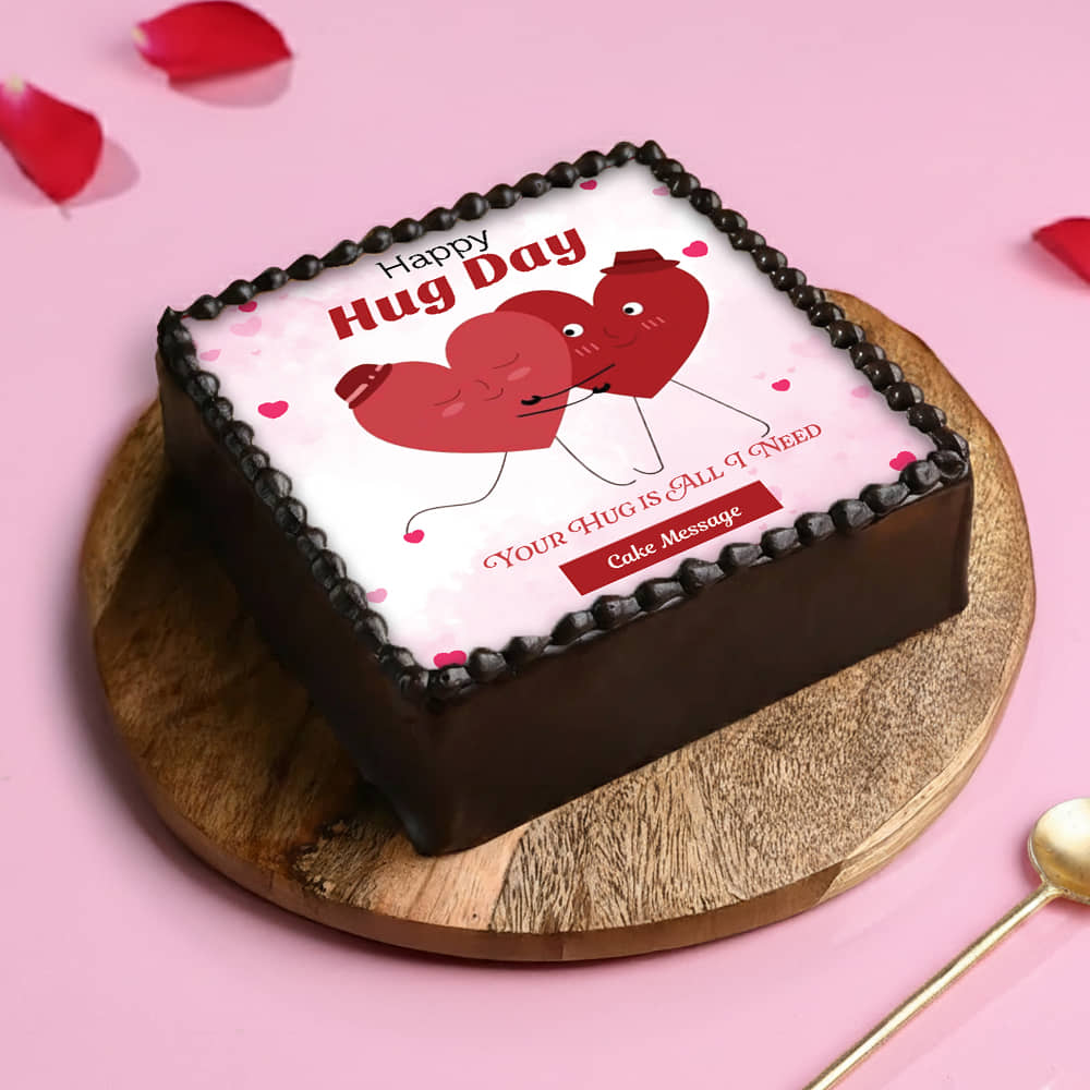All I Need Is Hug Day Cake