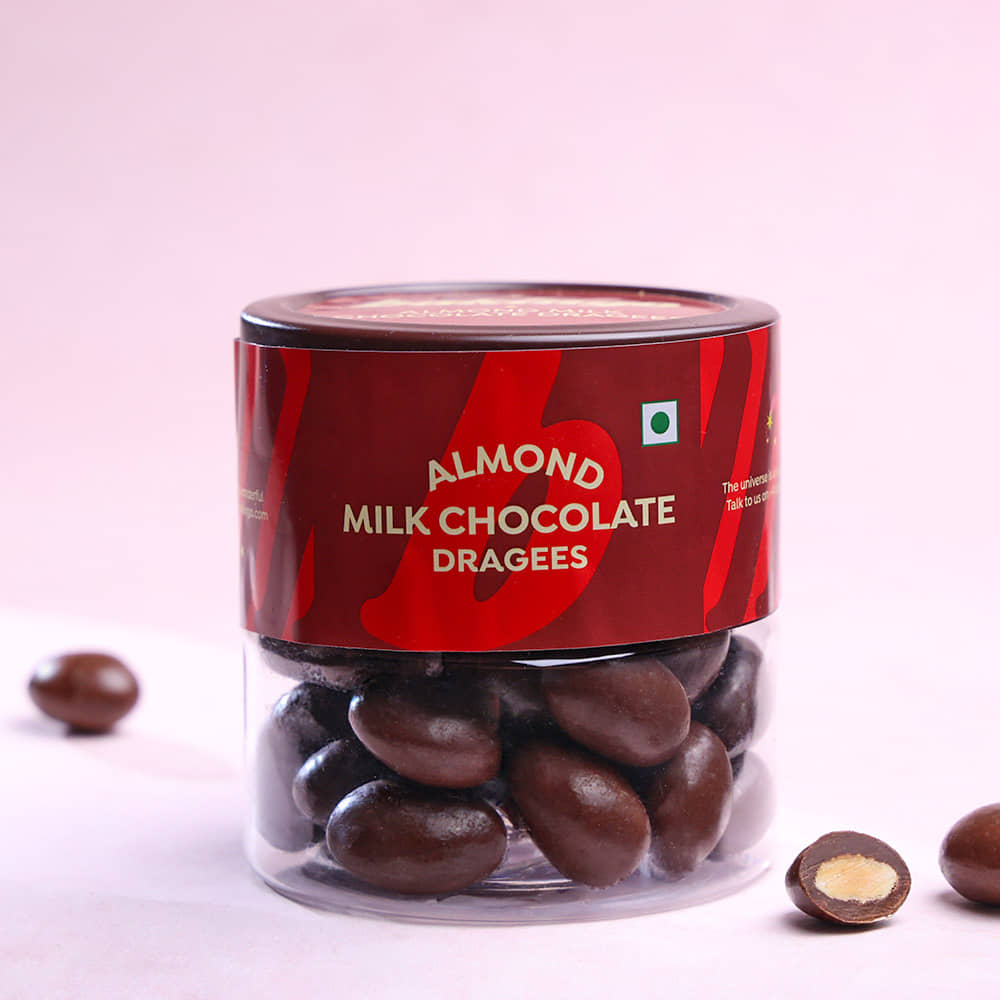 Almond Milk Chocolate Dragees 100gm 