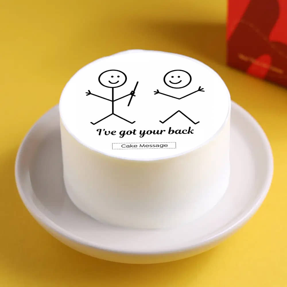 Always Got Your Back Bento Cake