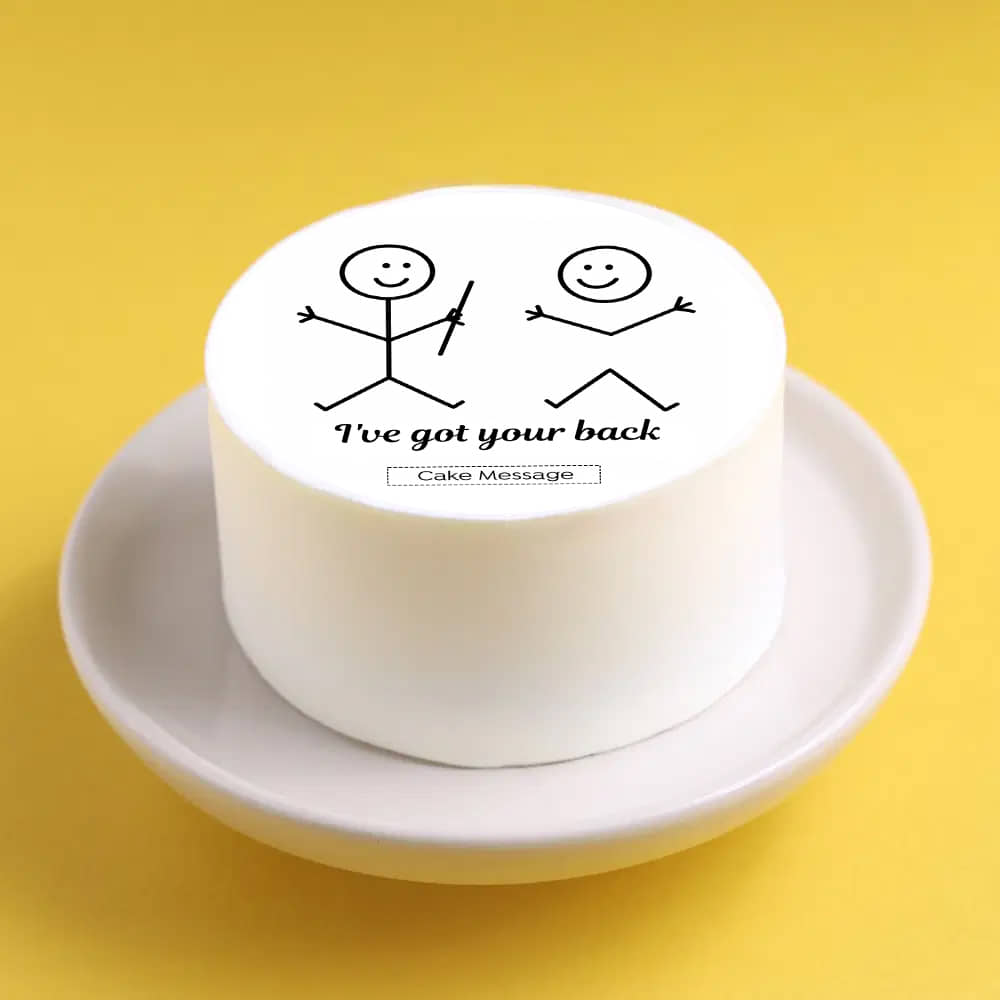 Always Got Your Back Bento Cake