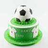 Order Amazing Soccer Fondant Theme Cake Online