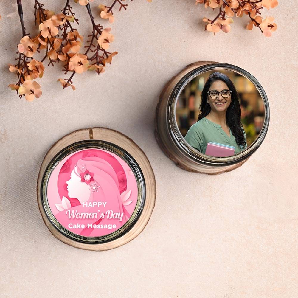 Amazing Women'S Day Jar Cakes