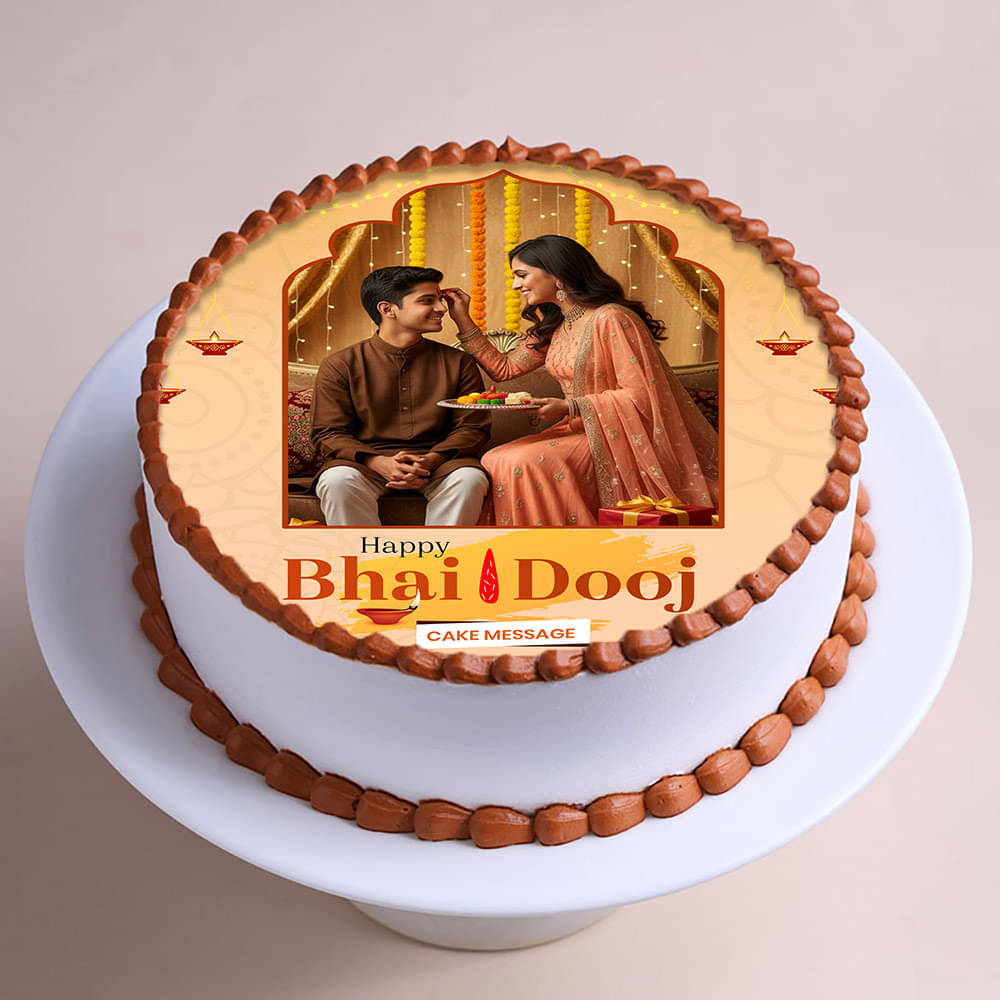 Ambrosial Bhai Dooj Cake