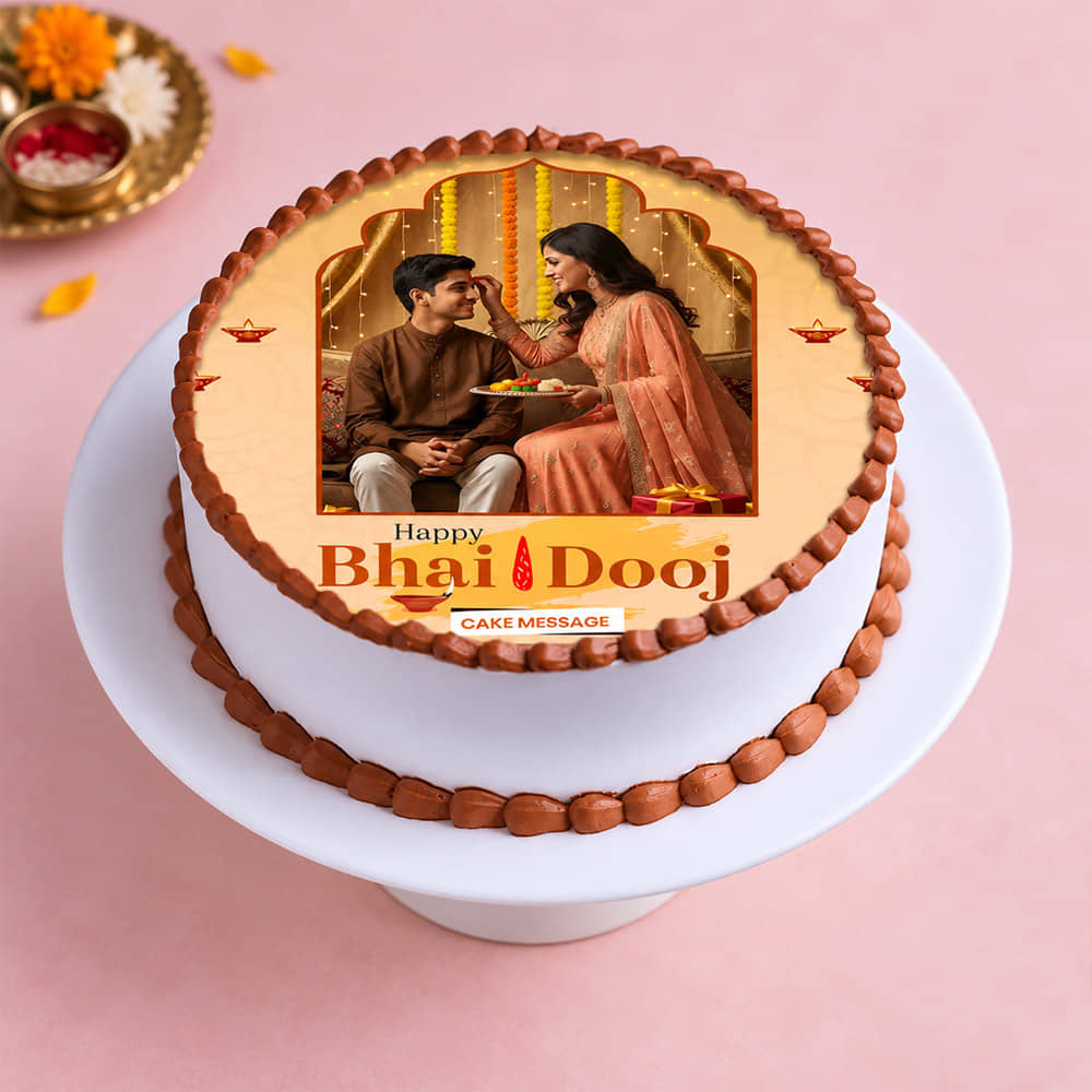 Ambrosial Bhai Dooj Cake
