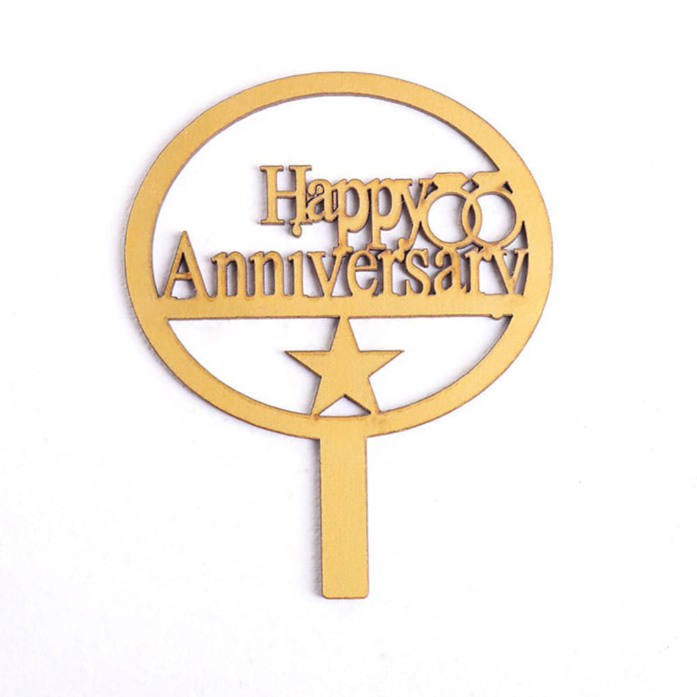 Anniversary Cake Topper