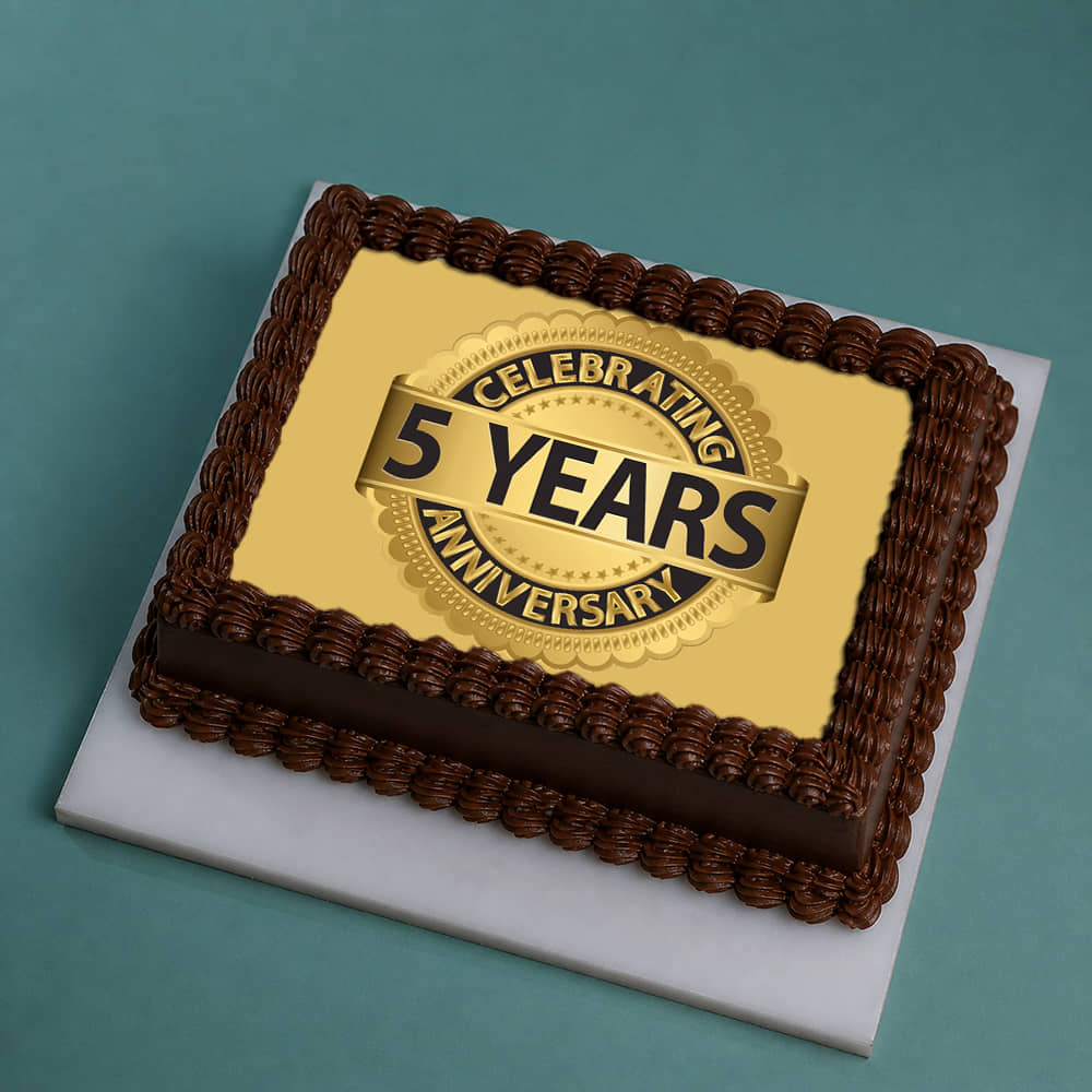 Anniversary Milestone Corporate Cake