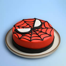Smacking Fondant Spiderman Cake
