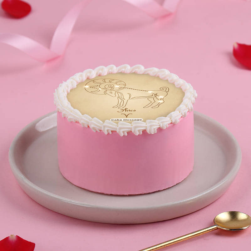 Aries Zodiac Bento Cake