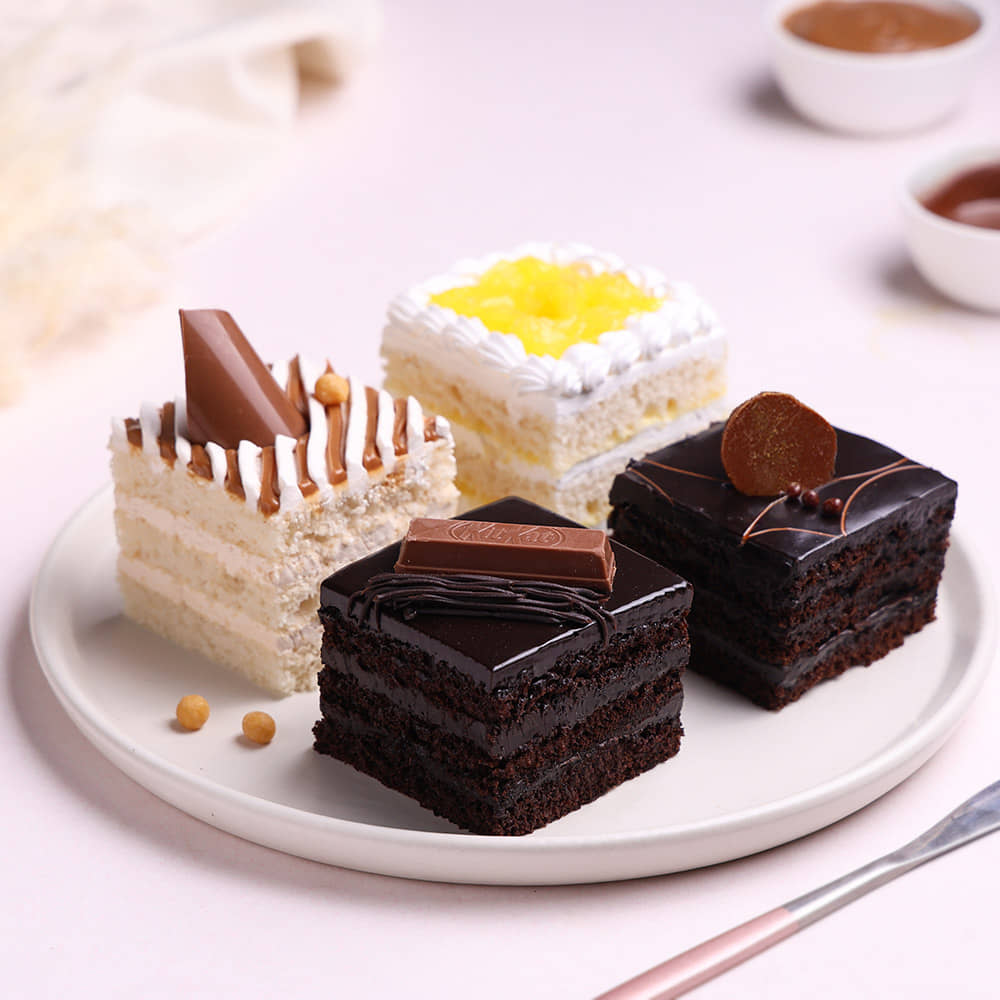 Assorted Pastry Box Open View of Assorted Pastry Box