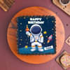 Astronaut Theme Birthday Cake