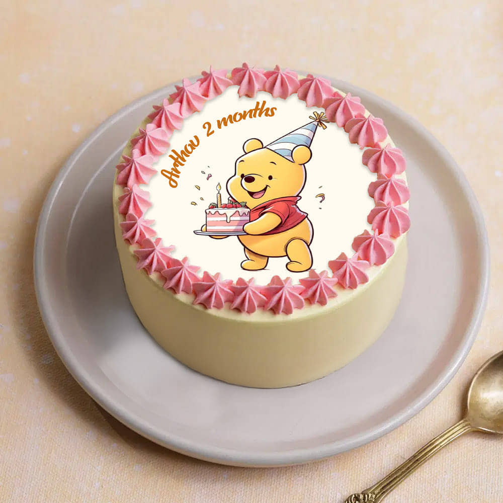 Baby Bear Bento Cake