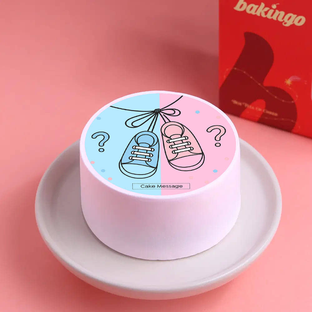 Baby Girl Or Boy Surprise Bento Cake