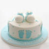 Baby Little Feet Fondant Cake