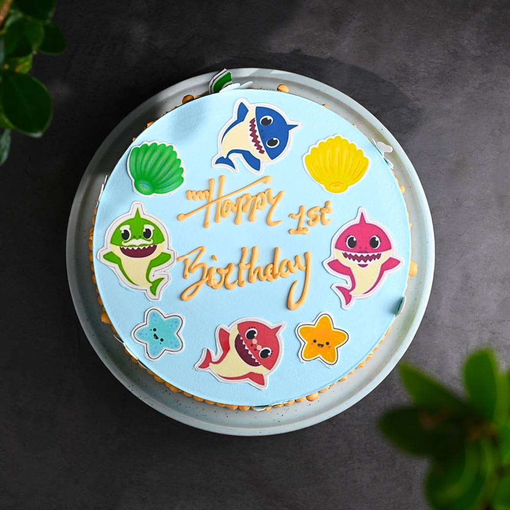 Baby Shark Sea Cake