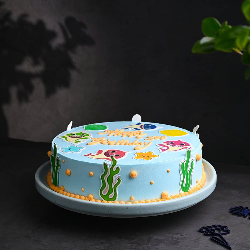 Baby Shark Sea Cake