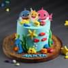 Baby Shark Cute Cream Cake