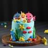 Baby Shark Cute Cream Cake