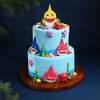 Baby Shark Marvel Fondant Cake