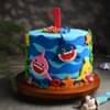 Baby Shark Theme Fondant Cake