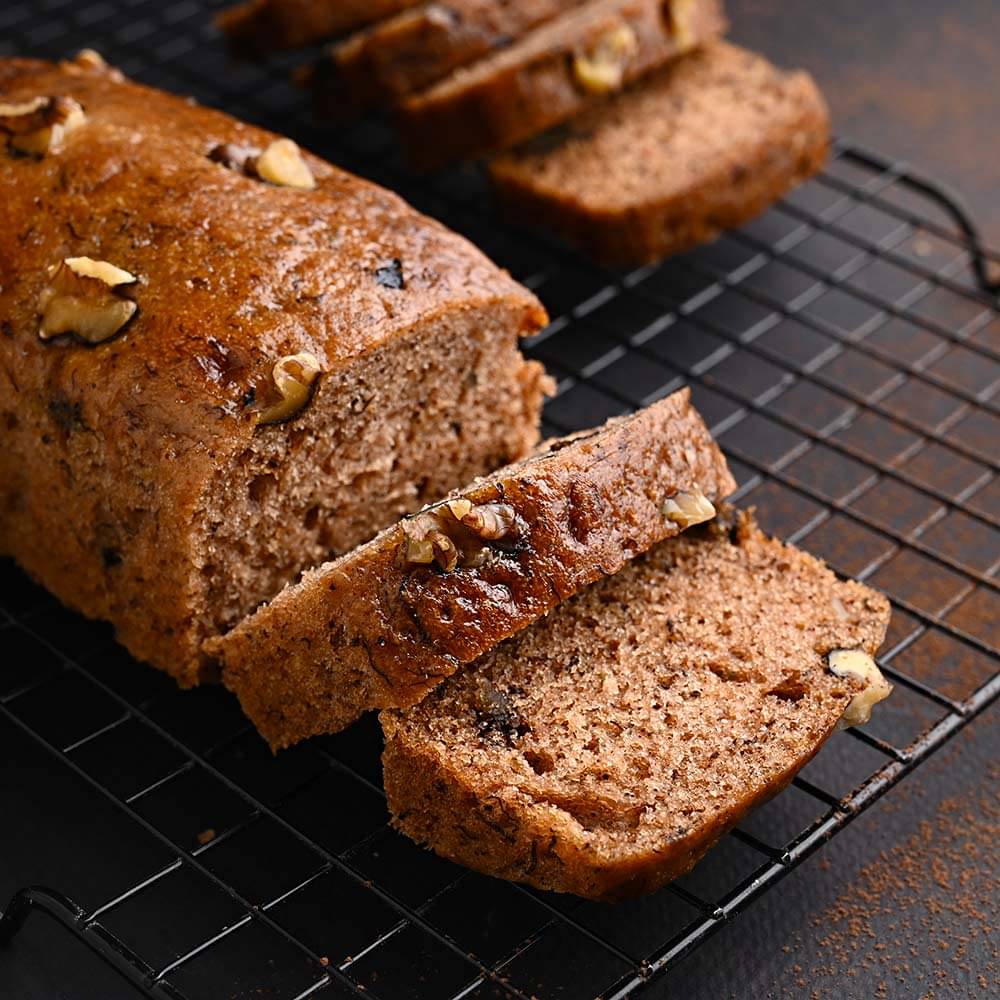 Banana Walnut Tea Cake