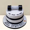 Order Barbell Gym Fondant Cake Online