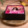 Barbie Bash Photo Cake