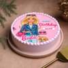 Barbie Birthday Cake