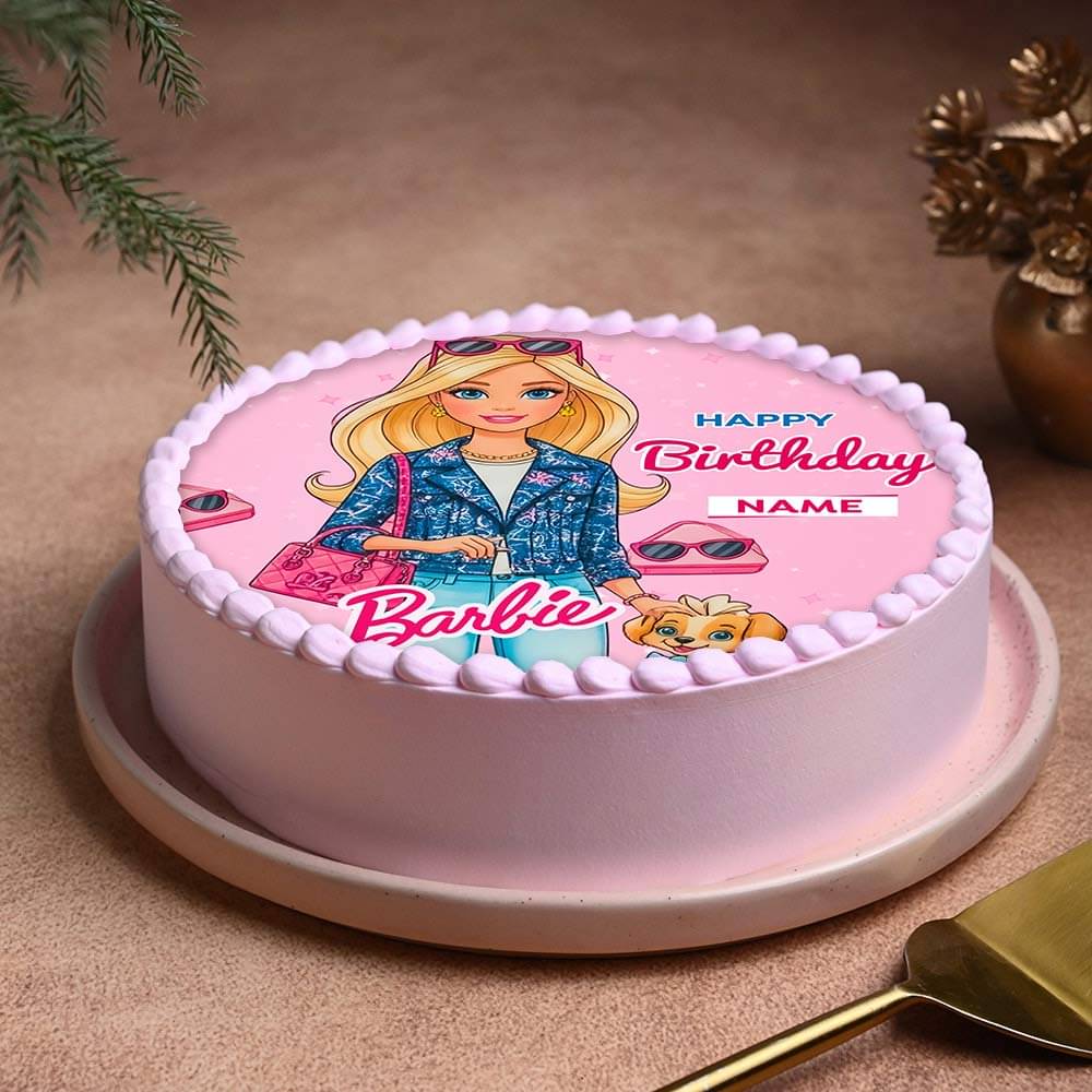 Barbie Birthday Cake