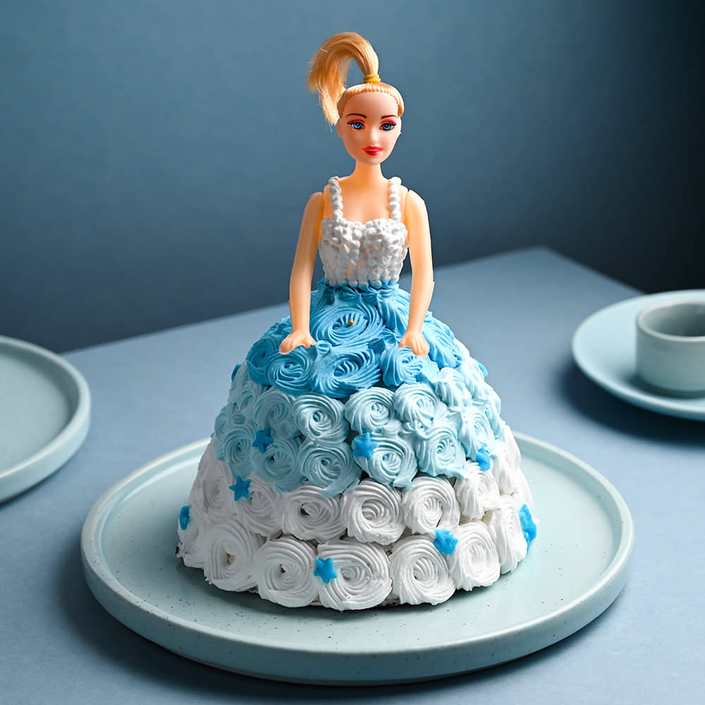 Ria's Collection: BARBIE DOLL CAKE FOR A BIRTHDAY