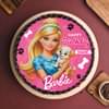 Barbie Dream Birthday Photo Cake