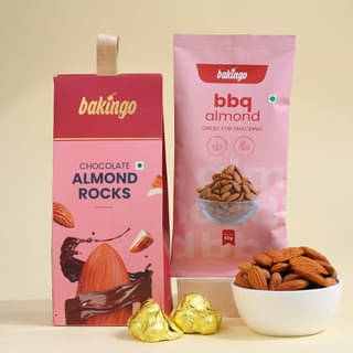 BBQ Almond and Choco Almond Rocks