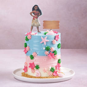 Beach N Waves Moana Theme Cake Beach N Waves Moana Theme Cake