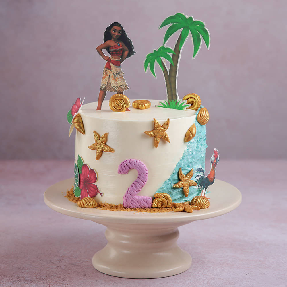 Beachside Adventures Moana Cake Beachside Adventures Moana Cake
