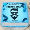 Man Face Cake for Mens Day