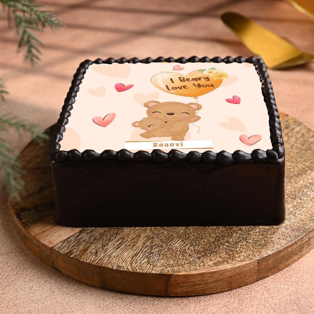 Beary Sweet Surprise Cake