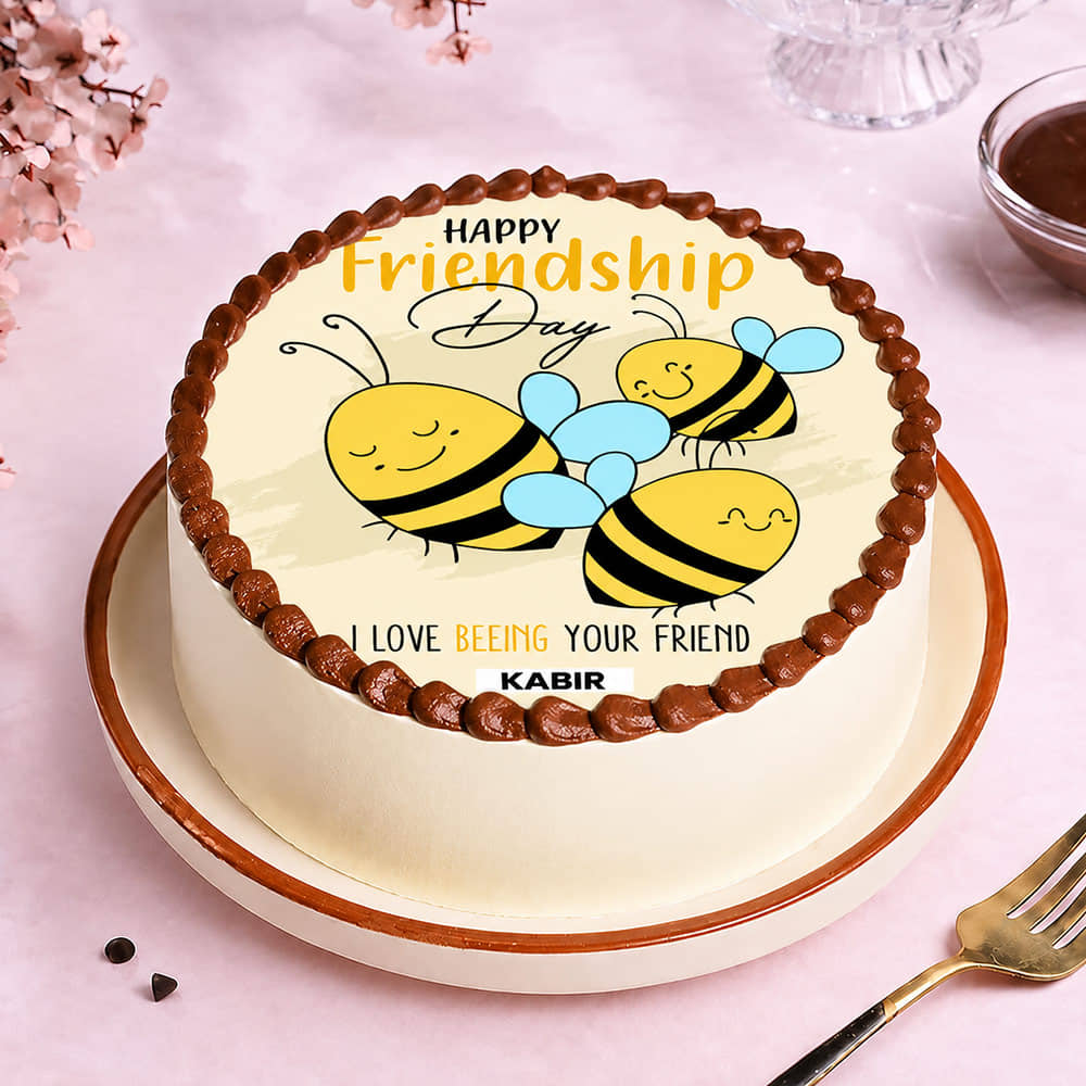 Bee Buddies Friendship Day Cake Bee Buddies Friendship Day Cake